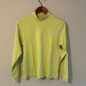 L.L. Bean Women's Yellow Long Sleeve Top